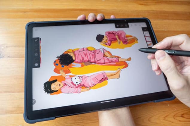 Цифровое рисование на XPPen Magic Drawing Pad 2025
