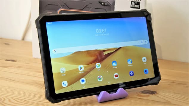 Blackview Active 8 Pro экран интерфейс Android дисплей планшета