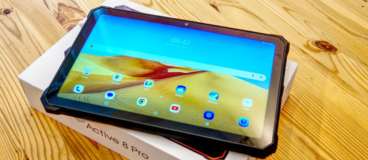 Blackview Active 8 Pro защищённый планшет обзор внешний вид