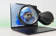 Изучение экрана конфиденциальности Surface Laptop 8.