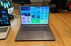 Ноутбук Acer Aspire 18 AI с экраном 18 дюймов, Intel Core Ultra, 32 ГБ ОЗУ, 165 Гц на выставке