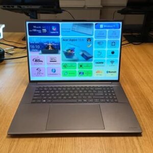 Ноутбук Acer Aspire 18 AI с экраном 18 дюймов, Intel Core Ultra, 32 ГБ ОЗУ, 165 Гц на выставке