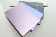 Acer Swift Air 14 в четырёх цветовых вариантах: серебристый, фиолетовый, голубой и графитовый