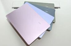 Acer Swift Air 14 в четырёх цветовых вариантах: серебристый, фиолетовый, голубой и графитовый