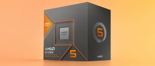 Коробка процессора AMD Ryzen 5 8600G с встроенной графикой для игр без видеокарты