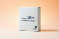 Коробка программного обеспечения Microsoft Office Professional 2021