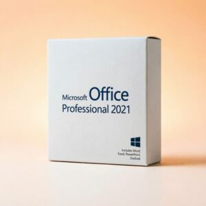 Коробка программного обеспечения Microsoft Office Professional 2021