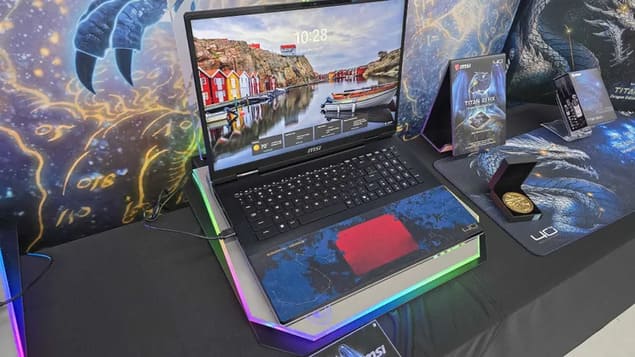 MSI Titan 18 HX Dragon Edition Draco Epic на выставке Computex 2026