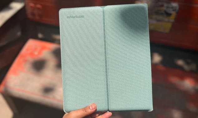 зелёный чехол Sleeve Folio для reMarkable Paper Pure