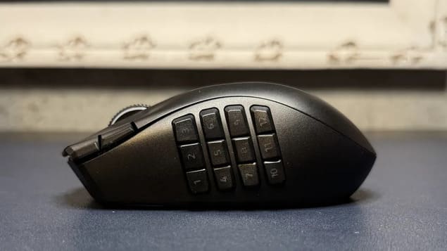 Боковая 12-кнопочная панель игровой мыши Razer Naga v3 Pro